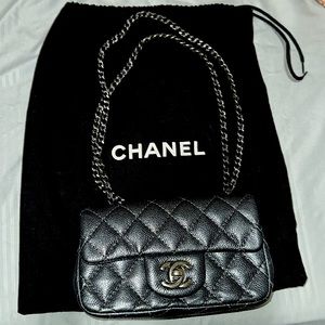 Chanel classic flap Mini iridescent/metallic